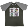 Gorillaz - Unisex Raglan Demon Days T-Shirt