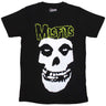 Misfits - Unisex Skull & Logo T-Shirt
