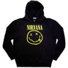 Nirvana - Unisex Yellow Smiley Pullover Hoodie