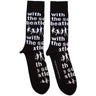 The Beatles - Unisex With Silhouettes Repeat Ankle Socks