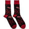 Motley Crue - Unisex Logos & Pentagrams Ankle Socks