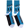 The Beatles - Unisex Abbey Road Silhouettes Repeat Ankle Socks