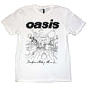 Oasis - Unisex Definitely Maybe Line Drawing T-Shirt