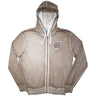 The Beatles - Unisex Apple Logo Stone Wash Zipped Hoodie