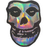 Misfits - Unisex Sonic Silver Skull Woven Patch