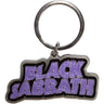Black Sabbath - Unisex Wavy Logo Bordered Keychain