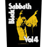 Black Sabbath - Unisex Vol 4 Back Patch