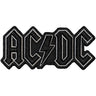 Ac/Dc - Unisex Black Logo Woven Patch