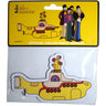 The Beatles - Unisex Yellow Submarine Embossed Fridge Magnet