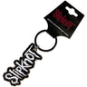 Slipknot - Unisex White Logo Black Border Keychain