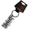 Slipknot - Unisex Black Logo White Border Keychain