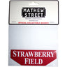 Rock Off - Unisex Strawberry Field Embossed Fridge Magnet