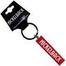 Nickelback - Unisex White Logo Red Keychain