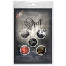 Opeth - Unisex Classic Albums Button Badge Pack