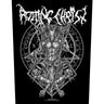 Rotting Christ - Unisex Back Patch: Hellenic Black Metal Zipped Hoodie