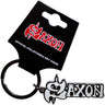 Saxon - Unisex White Logo Keychain