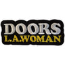 The Doors - Unisex La Text Logo Woven Patch