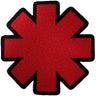 Red Hot Chili Peppers - Unisex Asterisk Cut-Out Woven Patch