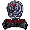 Grateful Dead - Unisex 60Th Anniversary Skull & Logo Woven Patch