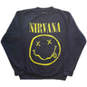 Nirvana - Unisex Yellow Smiley Sweatshirt
