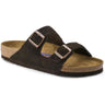 Birkenstock - Unisex Arizona Soft Footbed Suede Sandal
