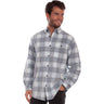 Scully - Mens Corduroy Plaid Shirt