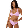 Roxy - Womens Haliewa Knot Bralette Bikini Top