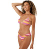 Roxy - Womens Coastal Current Scoop Cheeky Bikini Bottom
