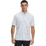 Under Armour - Mens Shorebreak Hybrid Printed Woven Short Sleeve T-Shirt