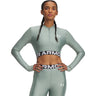 Under Armour - Womens Heatgear Rib 1/4 Zip Long Sleeve Sweater