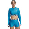 Under Armour - Womens Heatgear Rib 1/4 Zip Long Sleeve Sweater