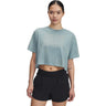 Under Armour - Womens Freedom Crop Short Sleeve T-Shirt