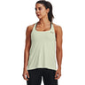 Under Armour - Womens Heatgear Armour Wordmark Double Strap Tank Top