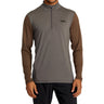 RVCA - Mens Sport Vent Long Sleeve Half Zip Top