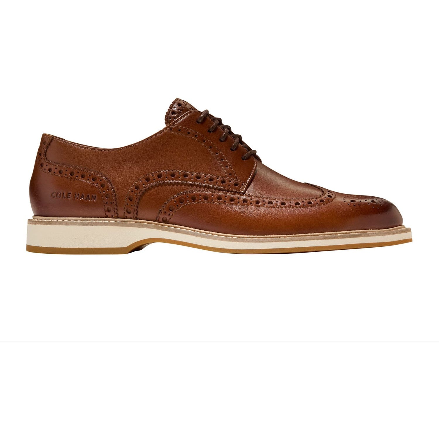 Cole‎ Haan Wingtip Oxford Men\'s Dress Shoes Gray Green Leather 11.5M Cole Haan Mens Shoes Zerogrand Leather Wing Tip Brogue  main image 3