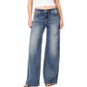 Miss Me - Womens 34" High-Rise Wide-Leg Jeans