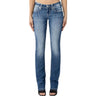 Miss Me - Womens Leather Shadow Wings Low-Rise Skinny Jeans