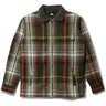 Quiksilver - Mens Campo Zip Flannel Long Sleeve Woven Shirt