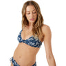 Roxy - Womens Hibiscus Haven Knot Bralette Bikini Top