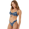 Roxy - Womens Hibiscus Haven V Front Cheeky Bikini Bottom