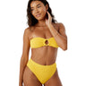 Roxy - Womens Haliewa Banded High Waist Mod Bikini Bottom
