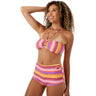 Roxy - Womens Coastal Current Boyleg Cheeky Bikini Bottom