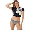 Roxy - Womens Hang Loose Crop Short Sleeve Rashguard