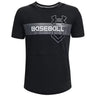 Under Armour - Boys Short Sleeve Baseball Hoodie