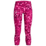 Under Armour - Girls Motion Printed Crop Leggings