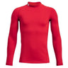 Under Armour - Boys Coldgear Armour Mock Long-Sleeve T-Shirt