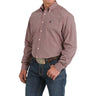 Cinch - Mens Long Sleeve Print Button Down Shirt