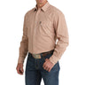 Cinch - Mens Long Sleeve Print Button Up Shirt