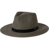 Brixton - Womens Carolina Straw Packable Travel Hat