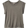 Brixton - Womens Carefree Organic Garment-Dyed Cap Sleeve Knit Top